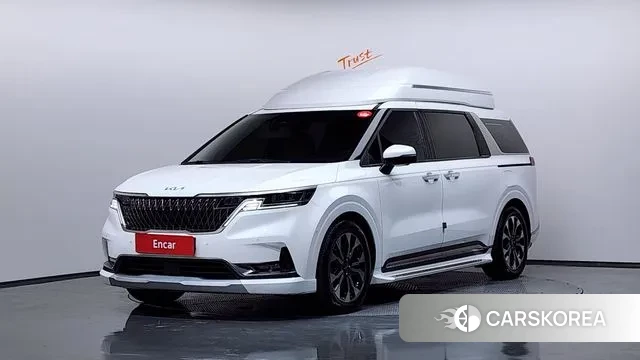Kia Carnival 4th generation 2021 Белый из Кореи