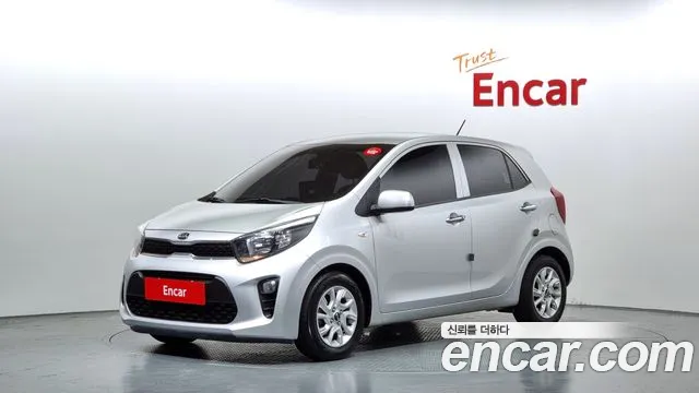 Kia All New Morning (JA) 2018 Серебристо-серый из Кореи