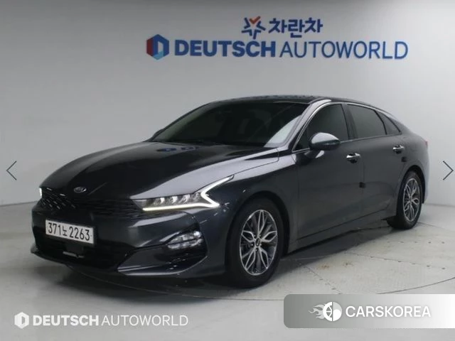 Kia K5 3rd generation 2021 Серый из Кореи