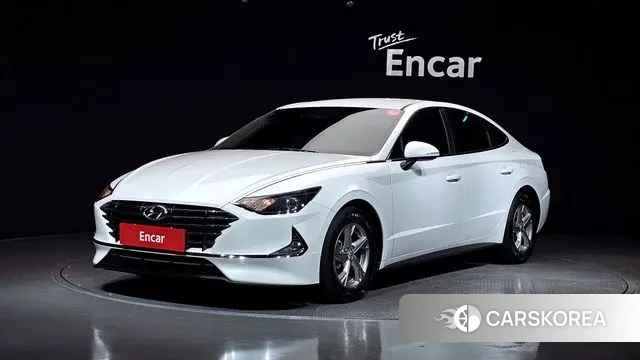 Hyundai Sonata (DN8) 2019 Белый из Кореи