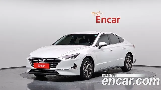 Hyundai Sonata (DN8) 2021 Белый из Кореи