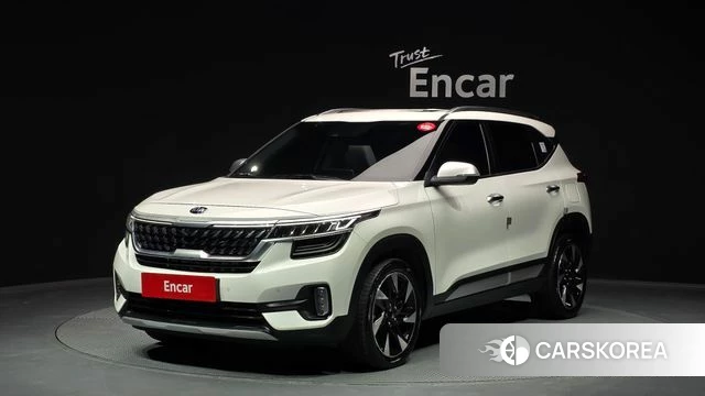 Kia Seltos 2021 Белый из Кореи