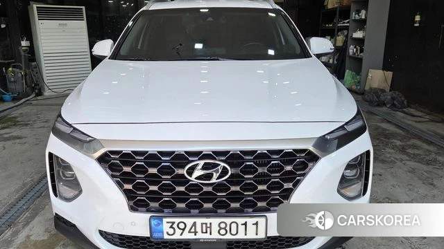 Hyundai Santa Fe TM 2020 Белый из Кореи