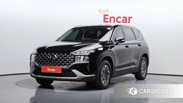 Hyundai The New Santa Fe 2022 Черный из Кореи