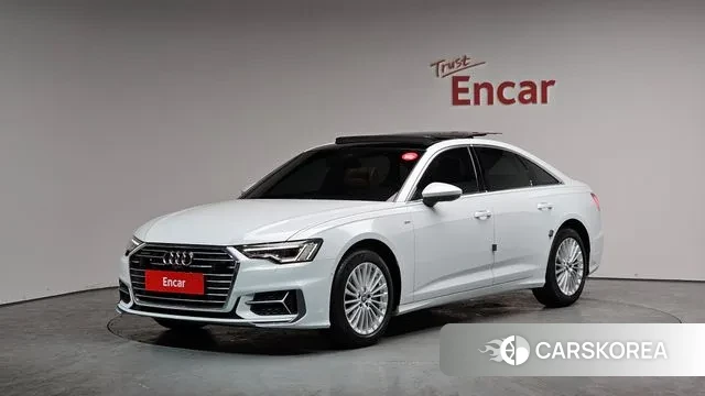 Audi A6 (C8) 2021 Белый из Кореи