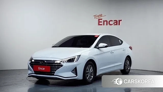 Hyundai The New Avante AD 2019 Белый из Кореи