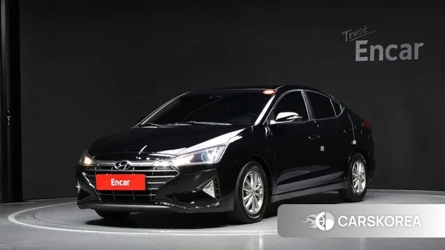 Hyundai The New Avante AD 2018 Черный из Кореи