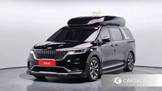 Kia Carnival 4th generation 2021 Черный из Кореи