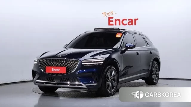 Genesis GV70 2021 Синий из Кореи