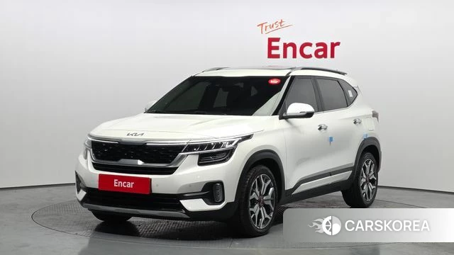 Kia Seltos 2022 Белый из Кореи