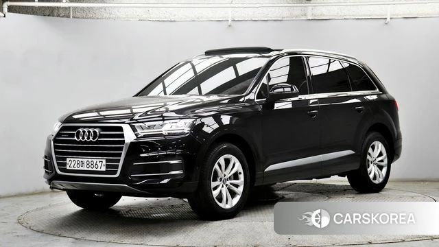 Audi Q7 (4M) 2019 Черный из Кореи