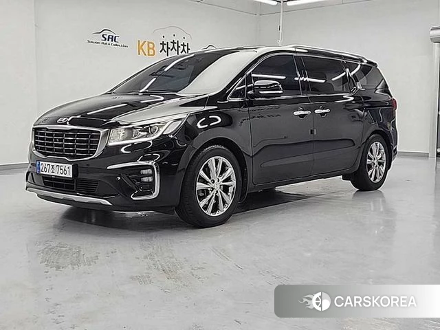 Kia The New Carnival 2018 Черный из Кореи