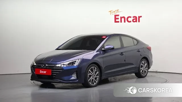 Hyundai The New Avante AD 2018 Синий из Кореи