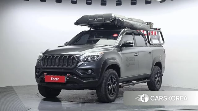 Ssangyong Rexton Sports 2018 Серый из Кореи