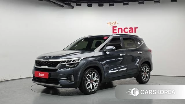 Kia Seltos 2020 Серый из Кореи