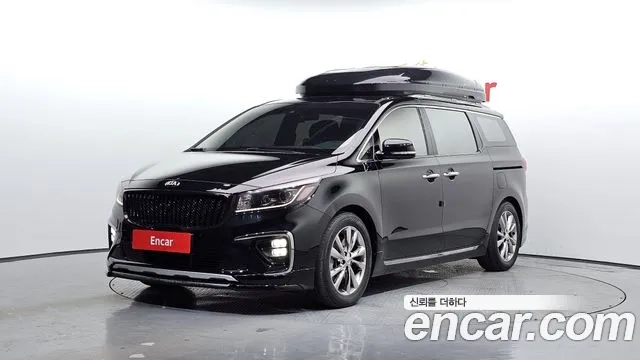 Kia The New Carnival 2019 Черный из Кореи