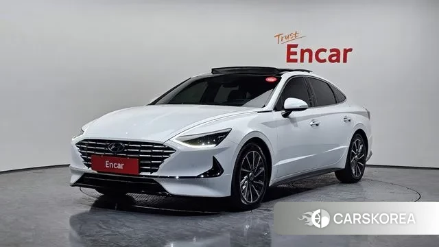 Hyundai Sonata Hybrid (DN8) 2020 Белый из Кореи