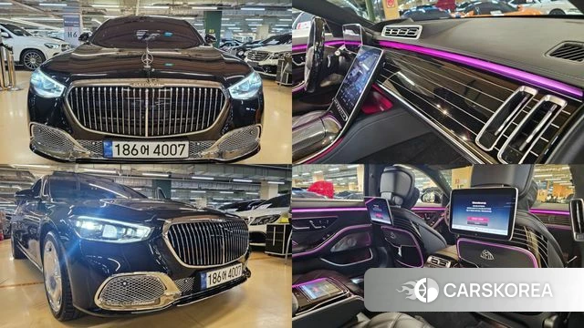 Mercedes-Benz S-Class W223 2022 Черный из Кореи