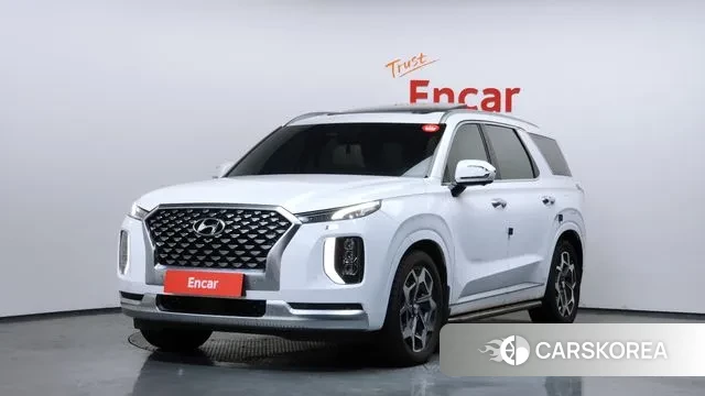 Hyundai Palisade 2021 Белый из Кореи