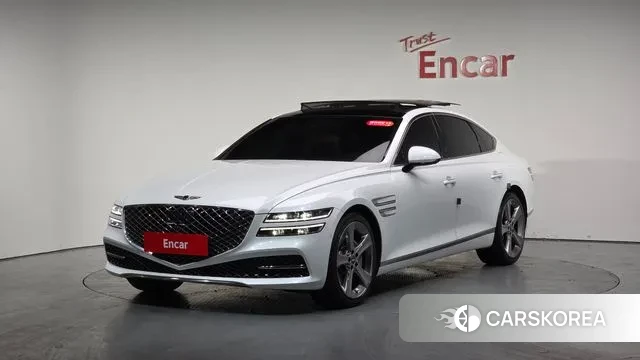 Genesis G80 (RG3) 2021 Белый из Кореи