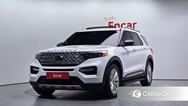 Ford Explorer 6th Generation 2020 Белый из Кореи