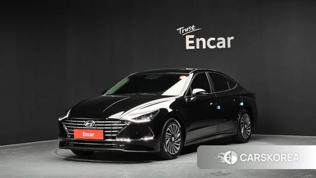 Hyundai Sonata Hybrid (DN8) 2022 Черный из Кореи