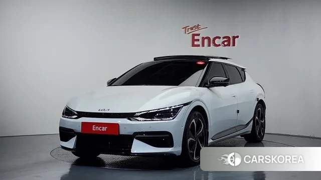 Kia EV6 2022 Белый из Кореи