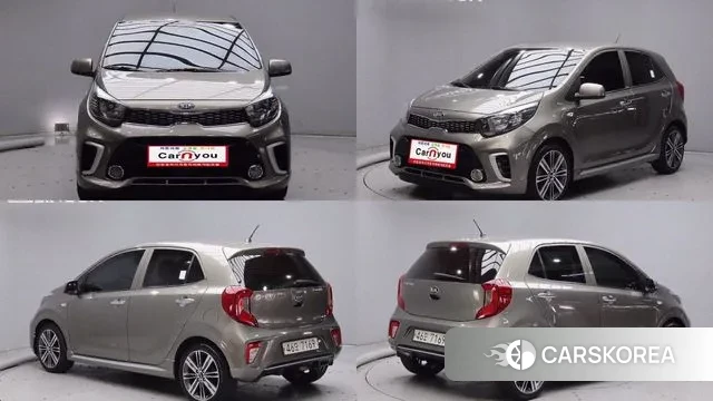 Kia All New Morning (JA) 2018 Серый из Кореи
