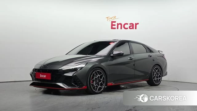 Hyundai Avante (CN7) 2022 Серый из Кореи