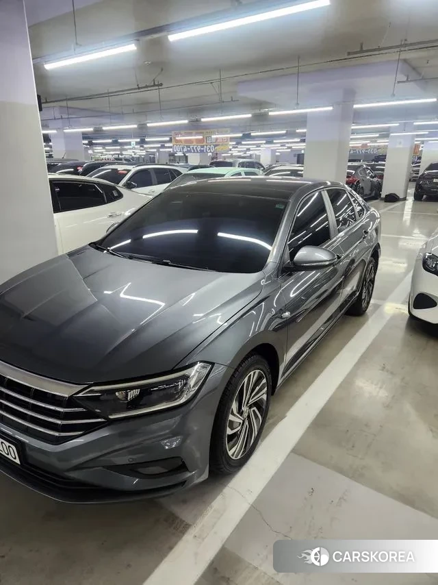 Volkswagen 7th Generation of Jetta 2020 Серый из Кореи