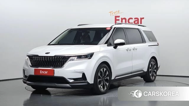 Kia Carnival 4th generation 2021 Белый из Кореи