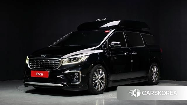 Kia The New Carnival 2018 Черный из Кореи