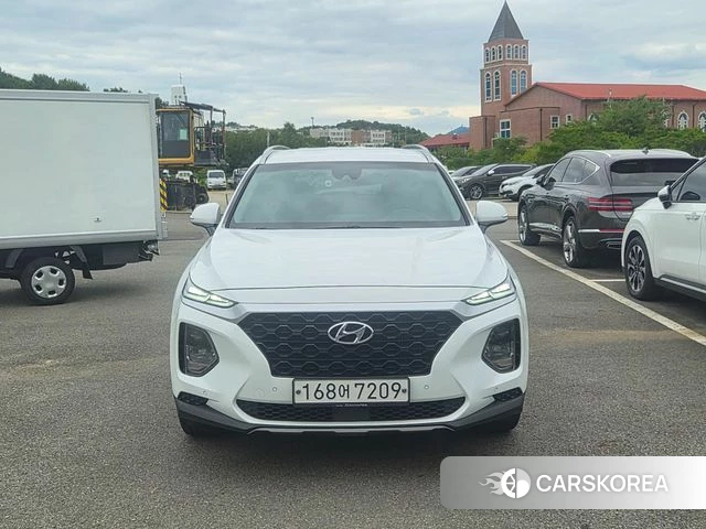 Hyundai Santa Fe TM 2018 Белый из Кореи