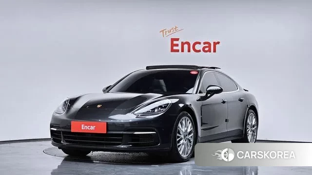 Porsche Panamera (971) 2018 Черный из Кореи