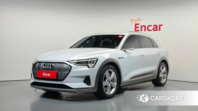 Audi e-Tron 2022 Белый из Кореи