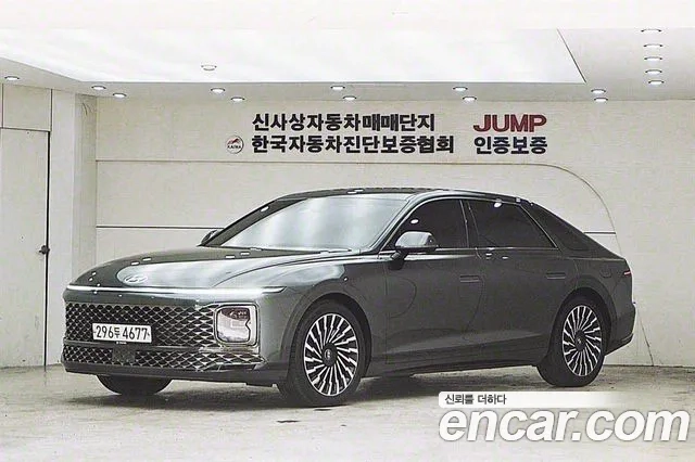 Hyundai Grandeur Hybrid (GN7) 2024 Серый из Кореи