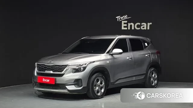 Kia Seltos 2021 Серый из Кореи