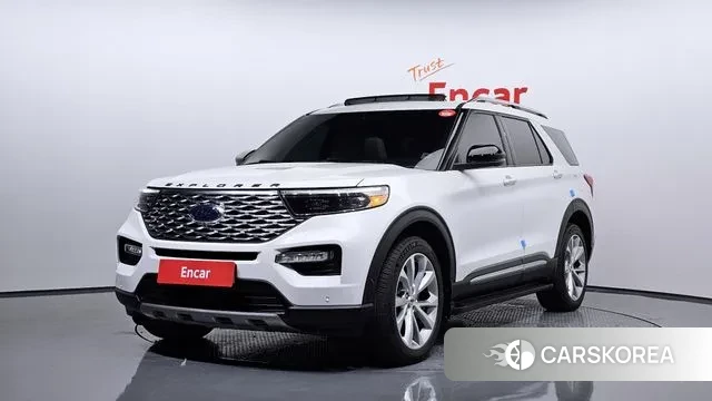 Ford Explorer 6th Generation 2021 Белый из Кореи