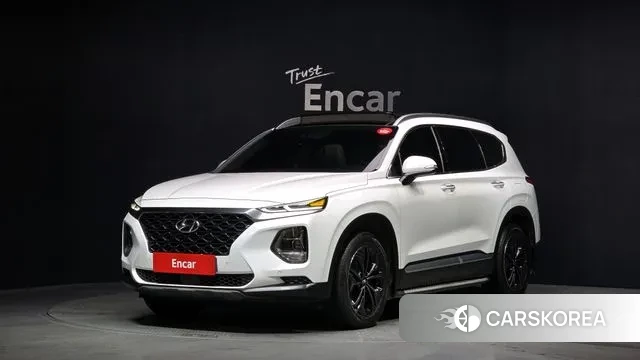 Hyundai Santa Fe TM 2020 Белый из Кореи