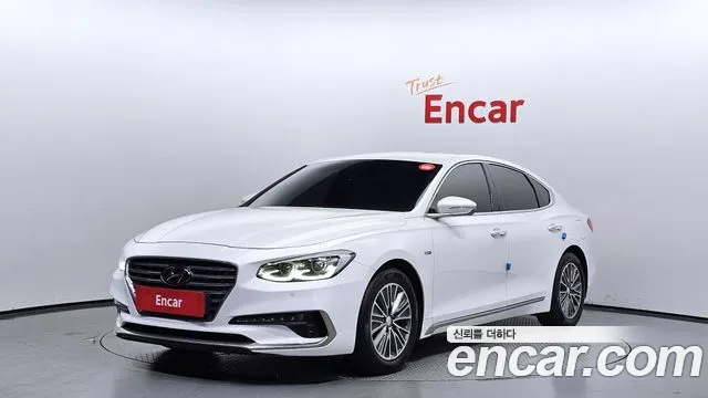 Hyundai Grandeur IG Hybrid 2018 Белый из Кореи