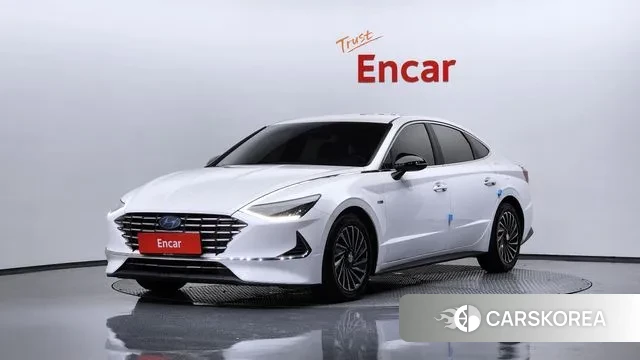 Hyundai Sonata Hybrid (DN8) 2019 Белый из Кореи