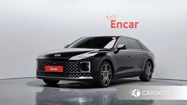 Hyundai Grandeur Hybrid (GN7) 2023 Черный из Кореи