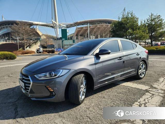 Hyundai Avante AD 2018 Серый из Кореи