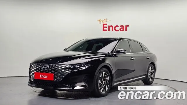 Hyundai The New Grandeur IG Hybrid 2020 Черный из Кореи