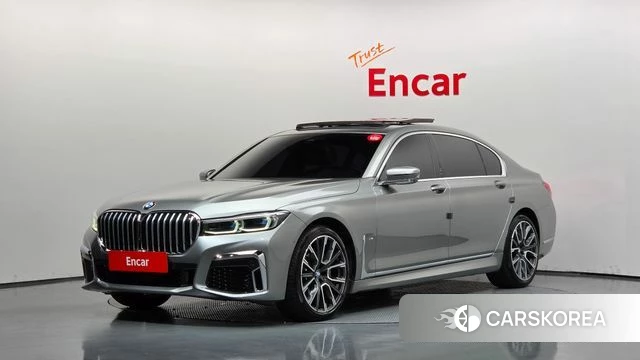 BMW 7 Series (G11) 2022 Серебряный из Кореи