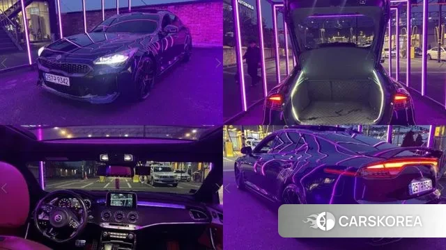 Kia Stinger 2018 Синий из Кореи