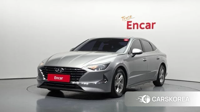 Hyundai Sonata (DN8) 2019 Серебристо-серый из Кореи