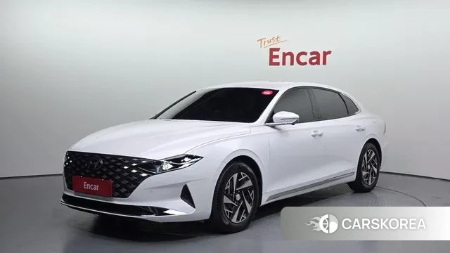 Hyundai The New Grandeur IG Hybrid 2021 Белый из Кореи