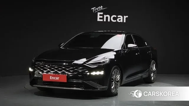 Kia K8 2022 Черный из Кореи