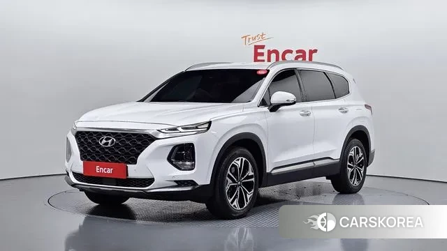 Hyundai Santa Fe TM 2018 Белый из Кореи